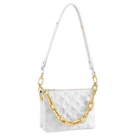 lv coussin bag white|louis vuitton coussin bb bag.